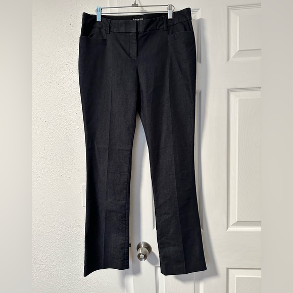 Express columnist pants, dark blue size 10r - Picture 1 of 3